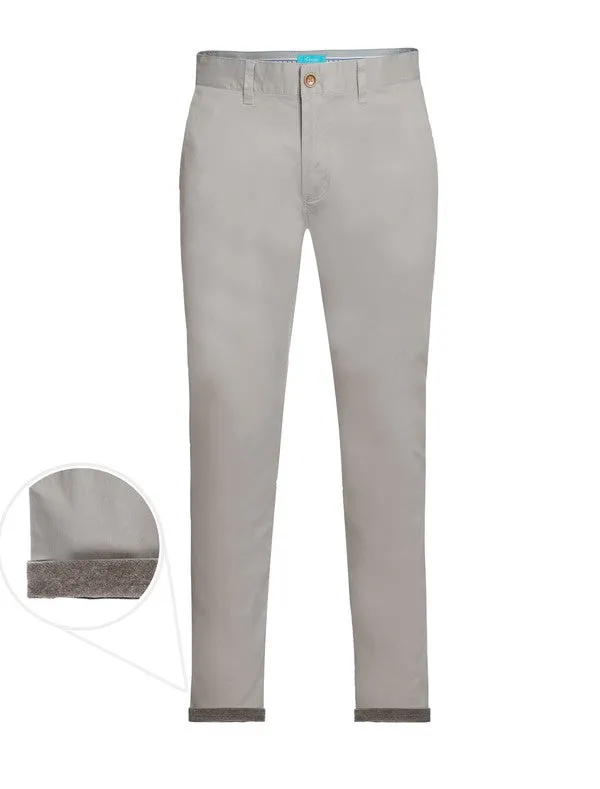 La Grey Cotton-Stretch Chino