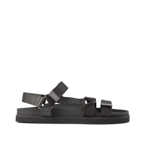 Luma sandal textile - BLACK