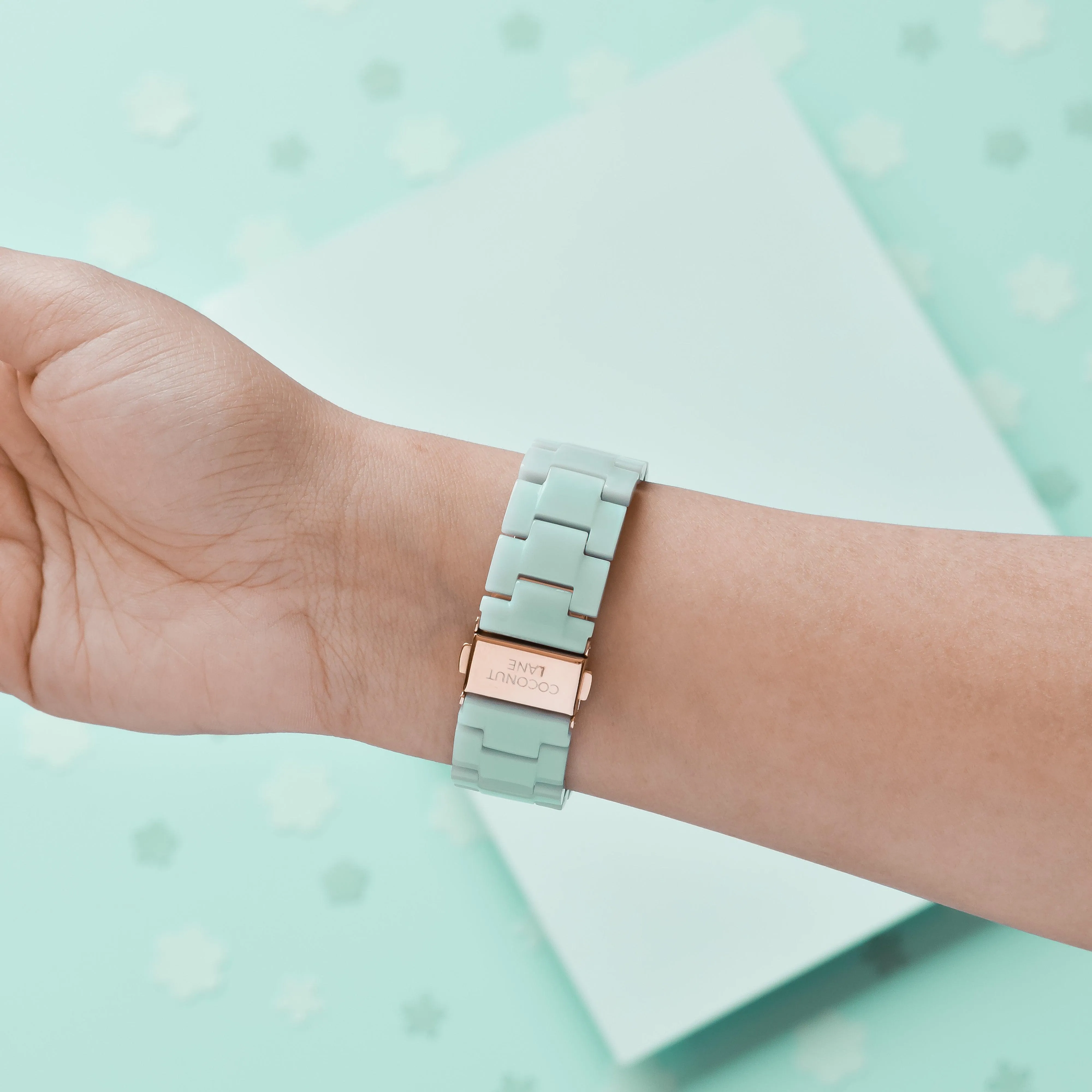 Luxe Pastel Mint Apple Watch Strap