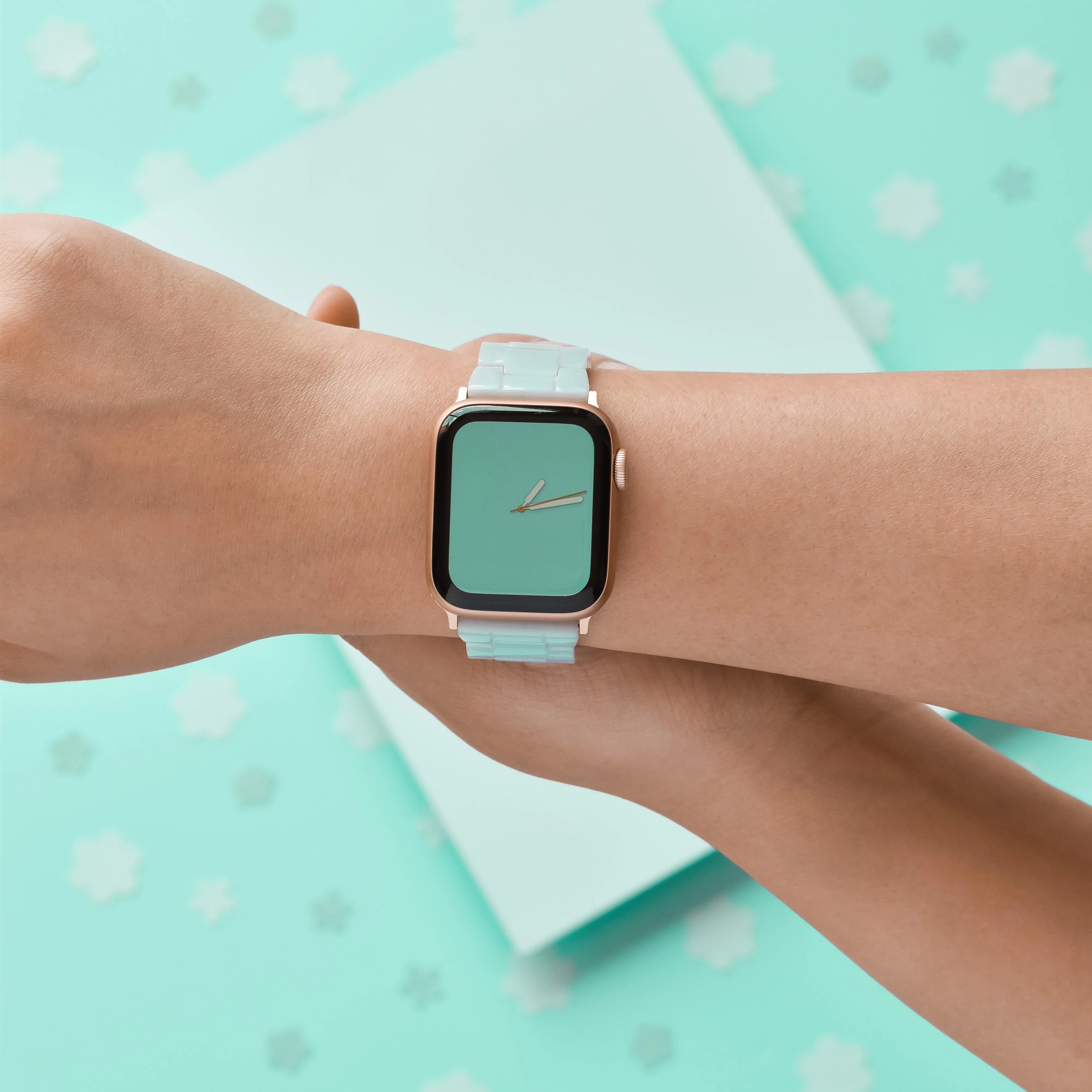 Luxe Pastel Mint Apple Watch Strap