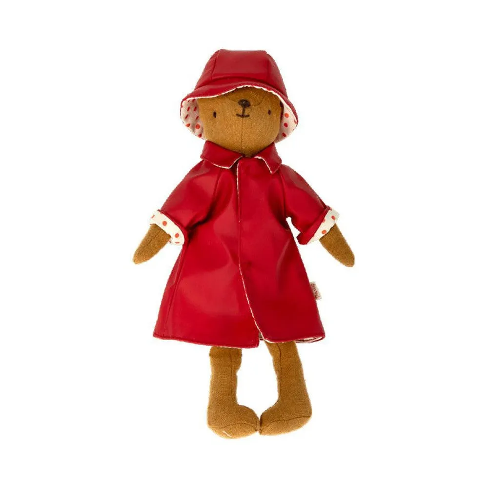 Maileg rainwear with hat for teddy mum