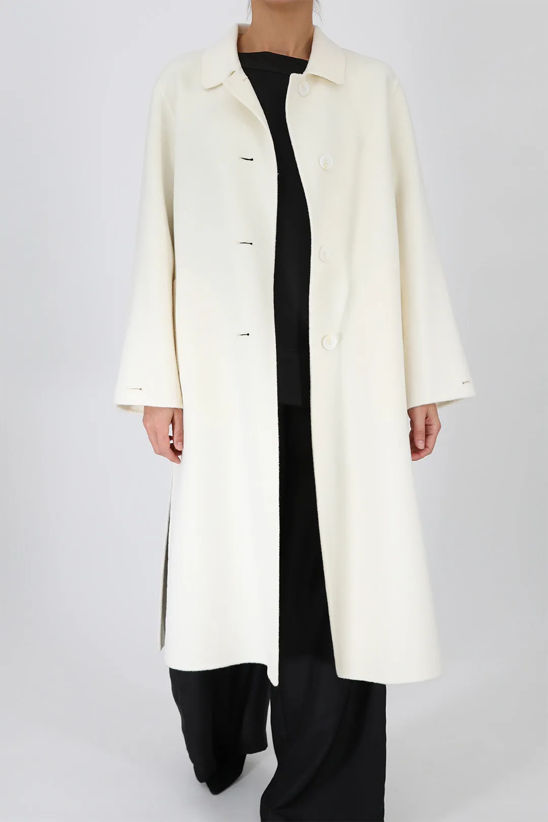 MARQUETTE 3-BUTTON COAT IN DOUBLE FACE CASHMERE WOOL