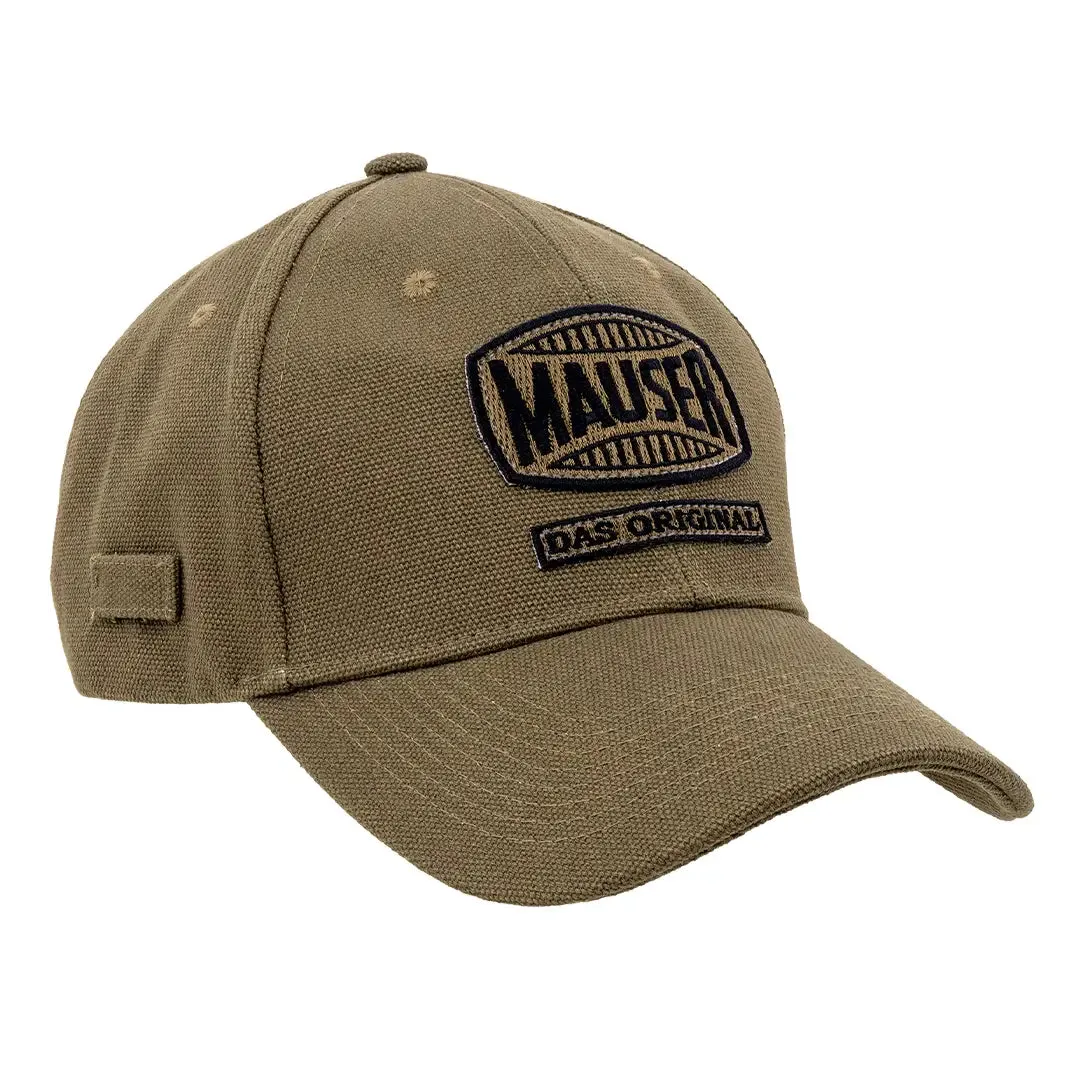 Mauser Canvas Logo Cap - Dull Olive by Mauser