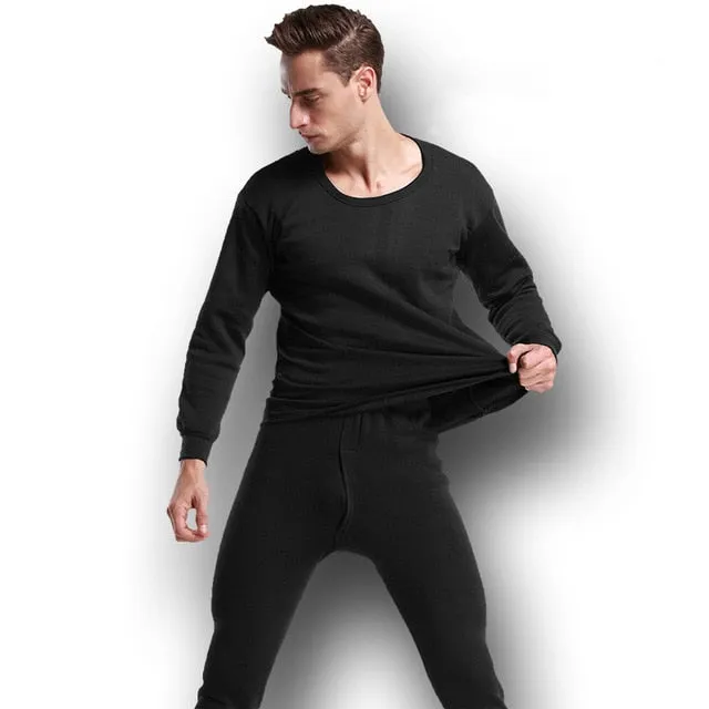 Men Winter Thermo Underwear Long Johns Winter Clothes