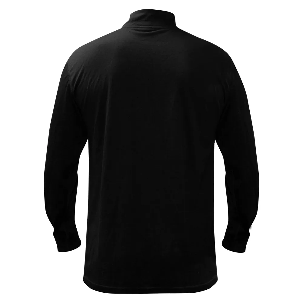 Men's 100% Merino Wool 1/4 Zip Baselayer Pullover 190 GSM - Midweight