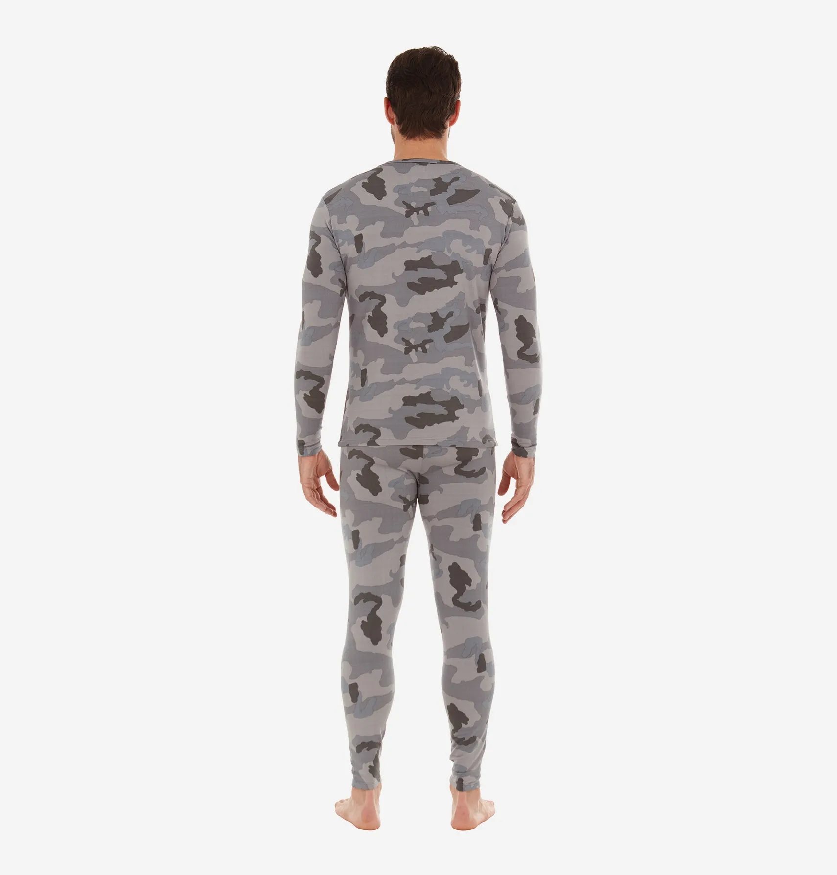 Men's Print Thermal Set