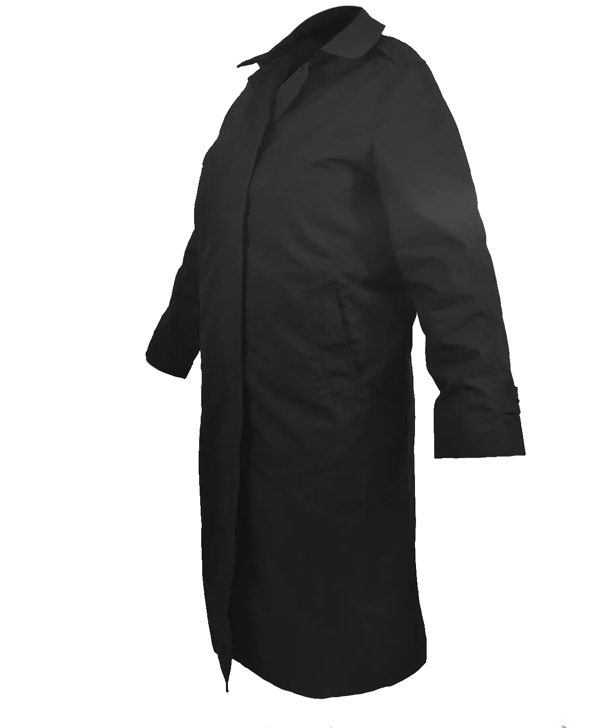 Military Women's Single Button All Weather Coat - Retired