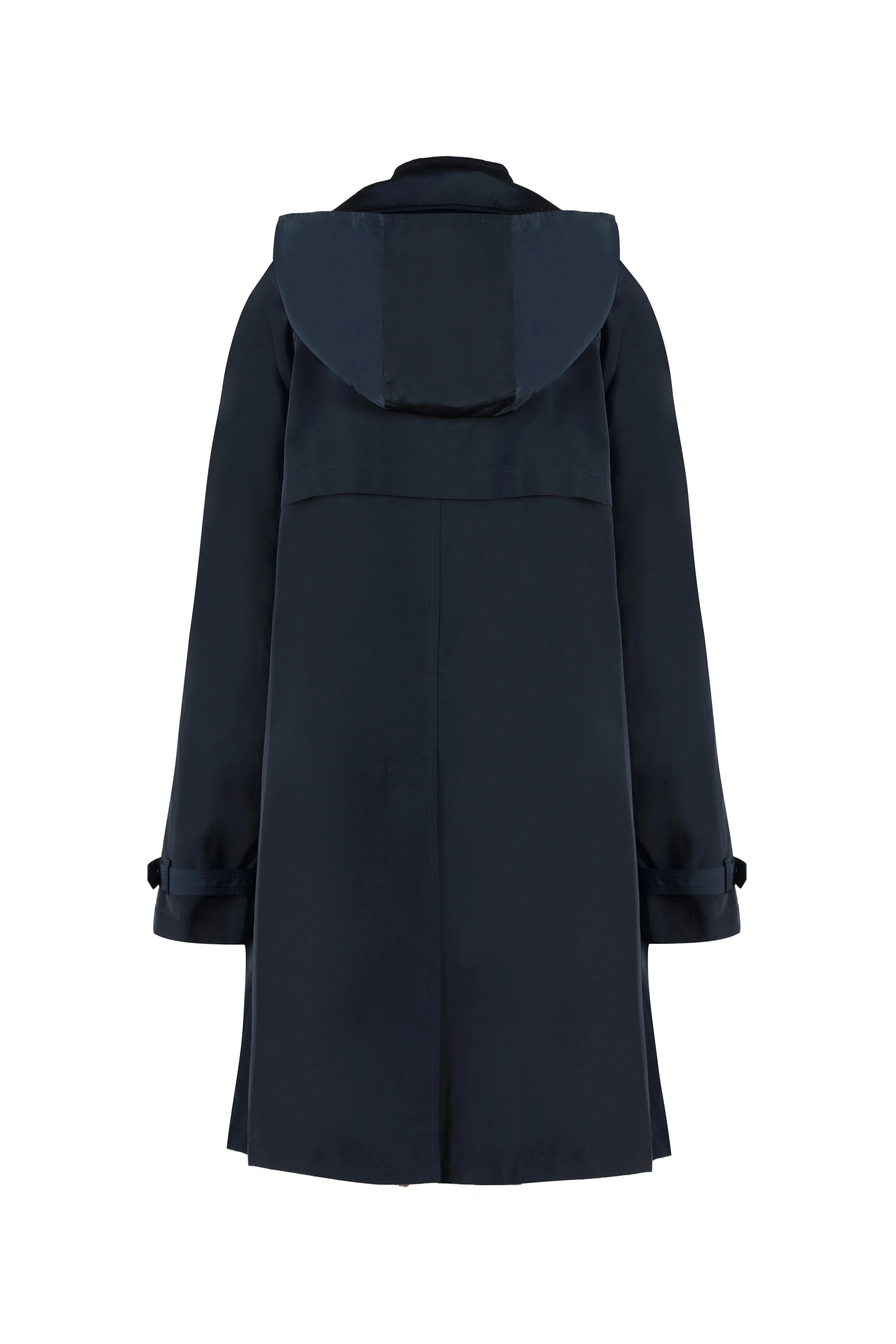 Navy Iconic Cashmere Double Coat