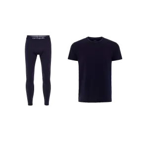 Navy Long John & Tee Bundle