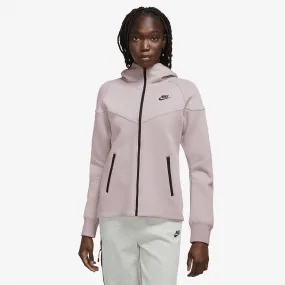 NIKE W NSW TCH FLC WR FZ HDY Full Zipp Hoodie Sport Jacke Damen