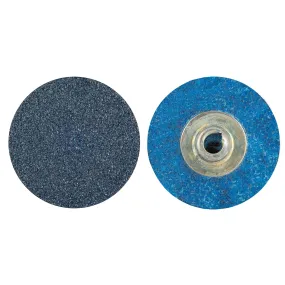 Norton 1-1/2 In. BlueFire Quick-Change Cloth Disc Type II 36 Grit R884P ZA 100 Count