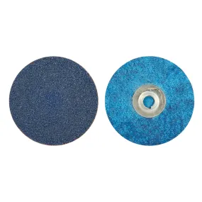 Norton 3 In. BlueFire Quick-Change Cloth Disc Type II 36 Grit R884P ZA 25 Count