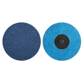 Norton 3 In. BlueFire Quick-Change Cloth Disc Type III 36 Grit R884P ZA 25 Count