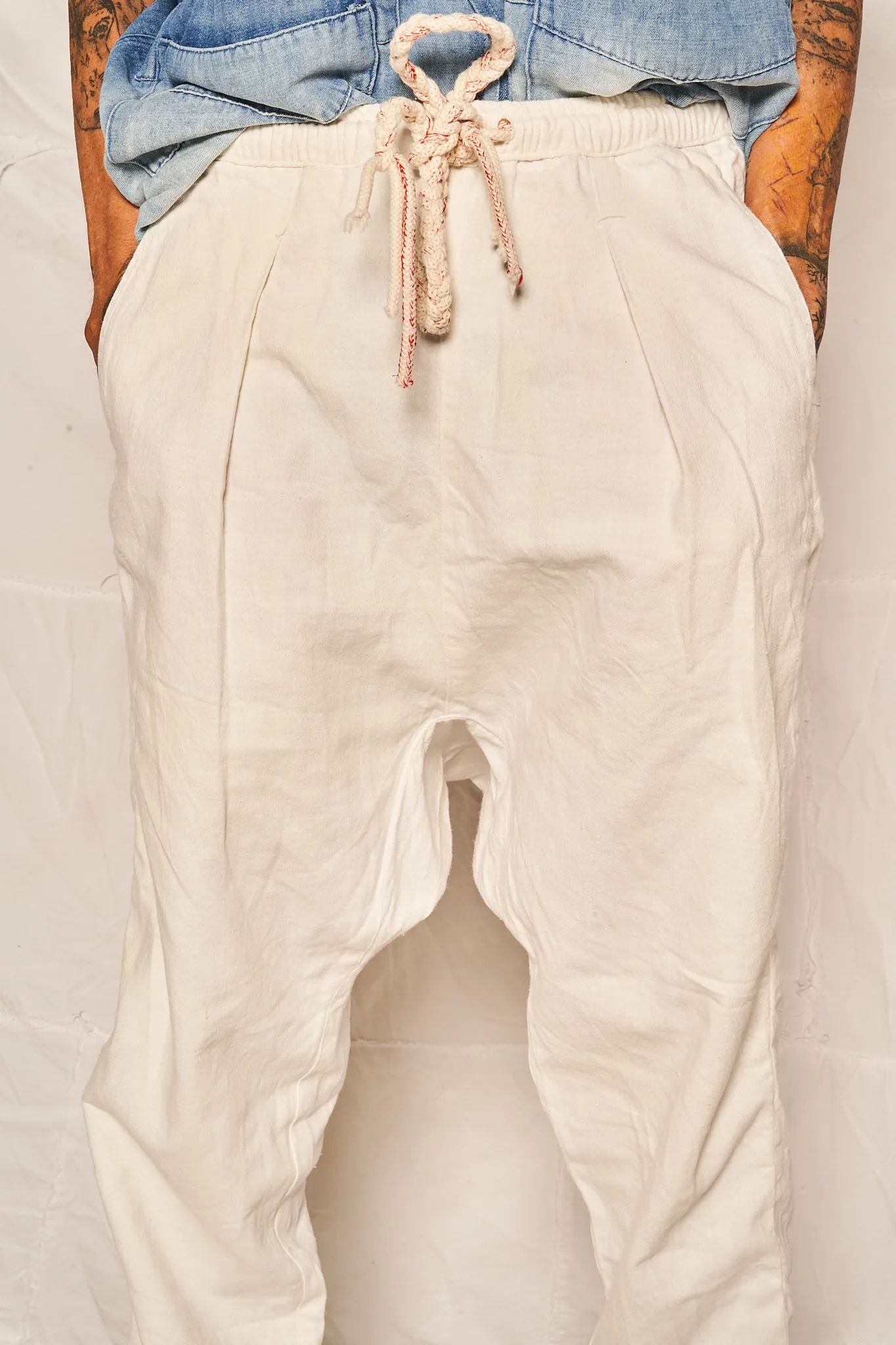 P61 Chino Hemp/Organic Cotton Off White