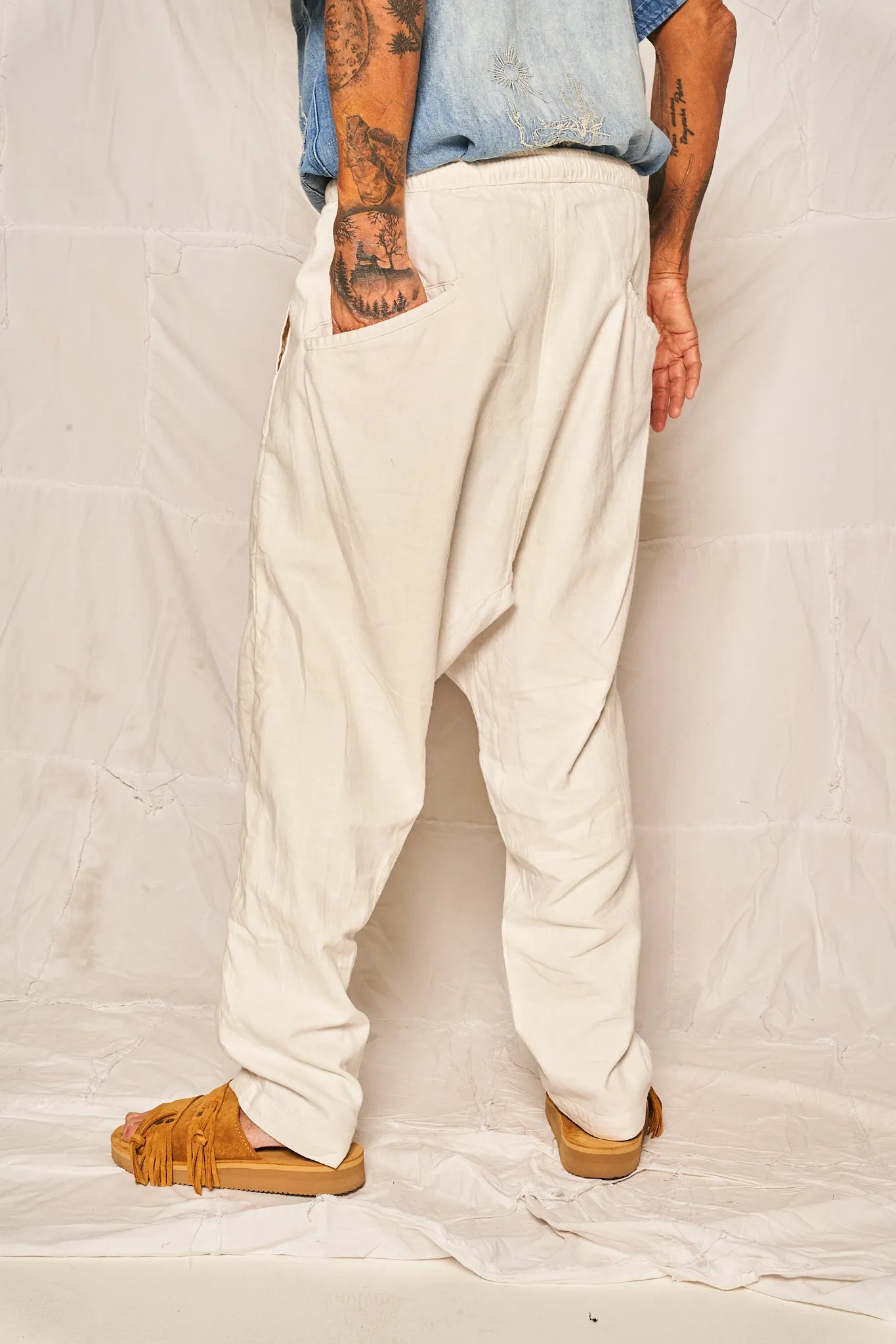 P61 Chino Hemp/Organic Cotton Off White