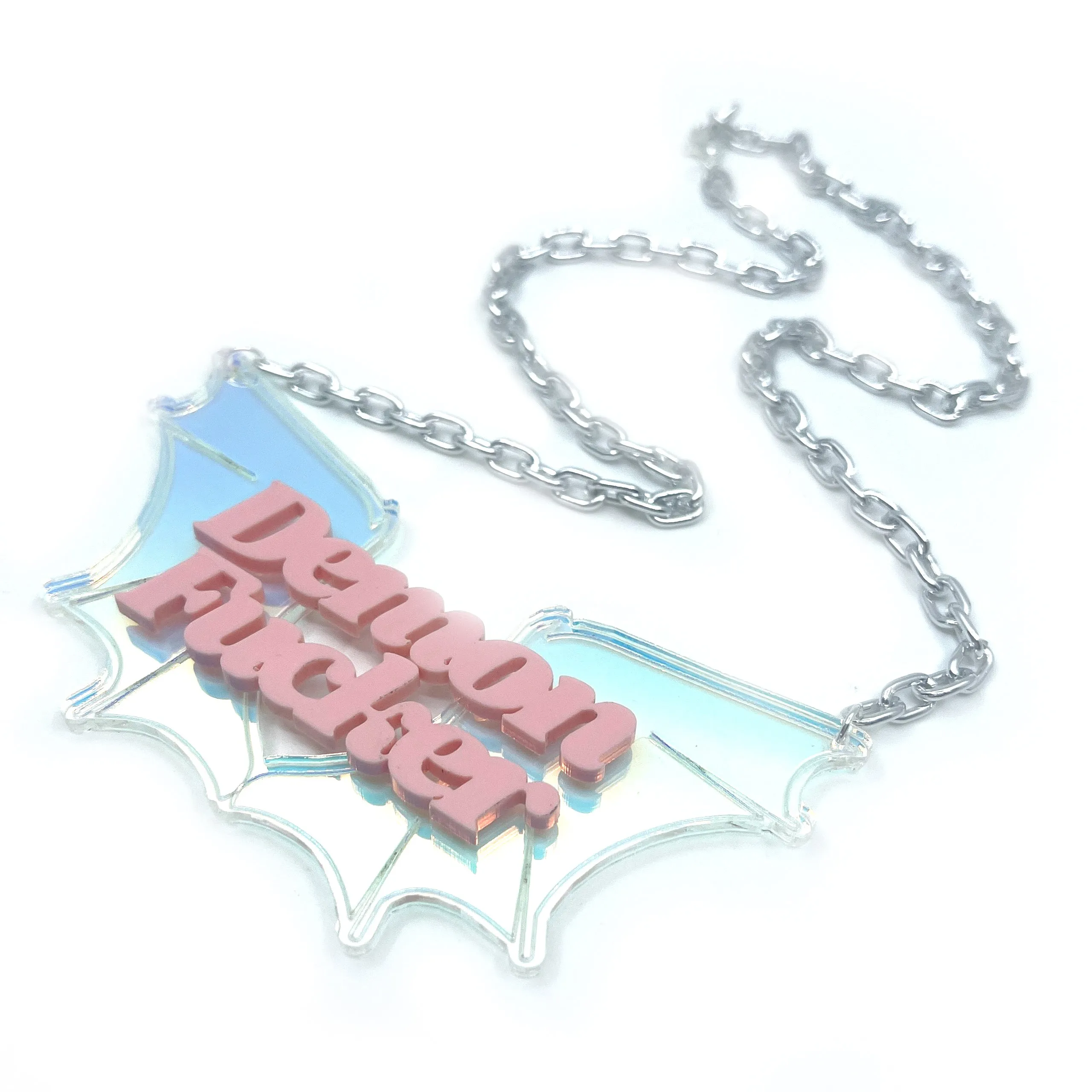 Pastel Demon Fucker Statement Necklace