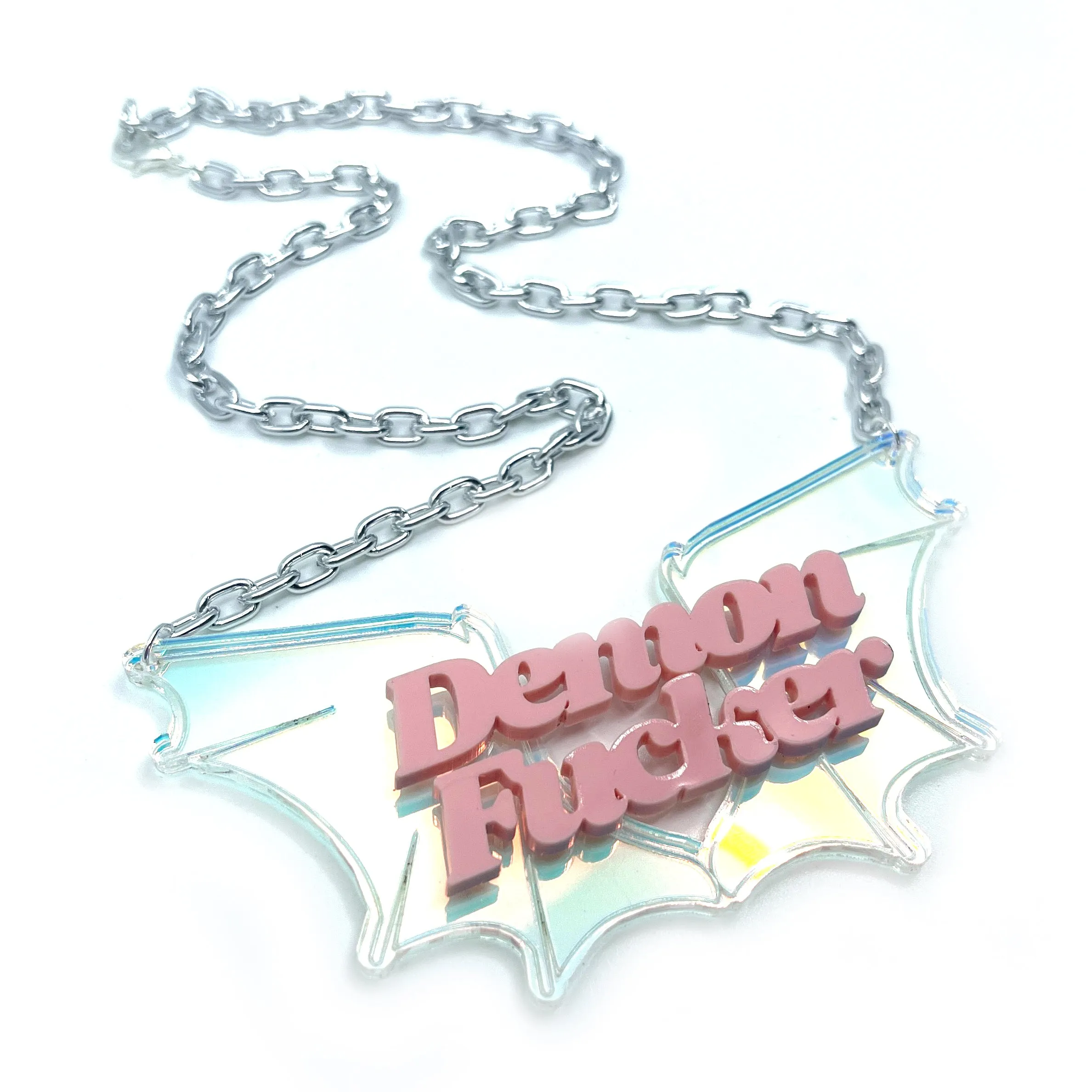 Pastel Demon Fucker Statement Necklace