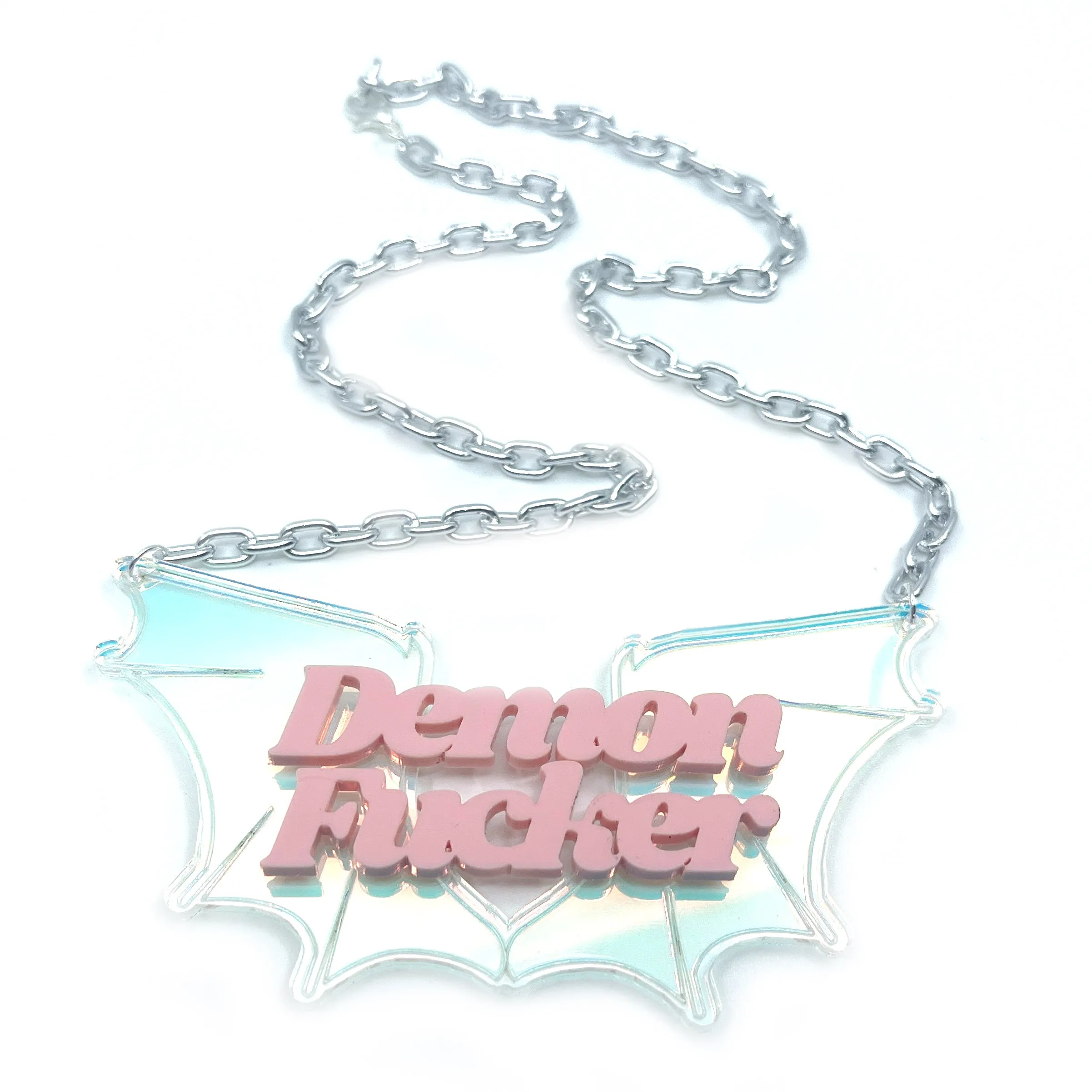 Pastel Demon Fucker Statement Necklace