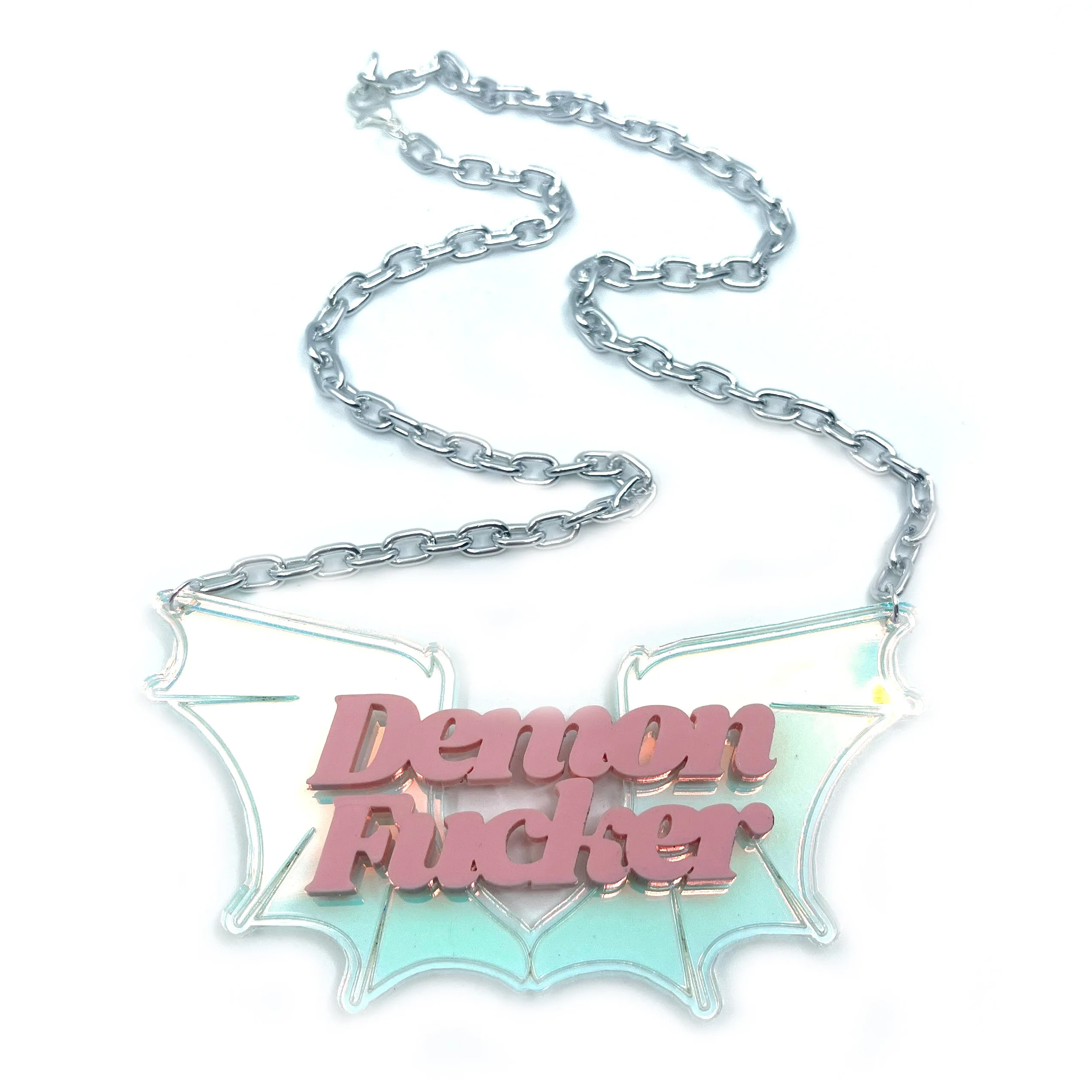 Pastel Demon Fucker Statement Necklace