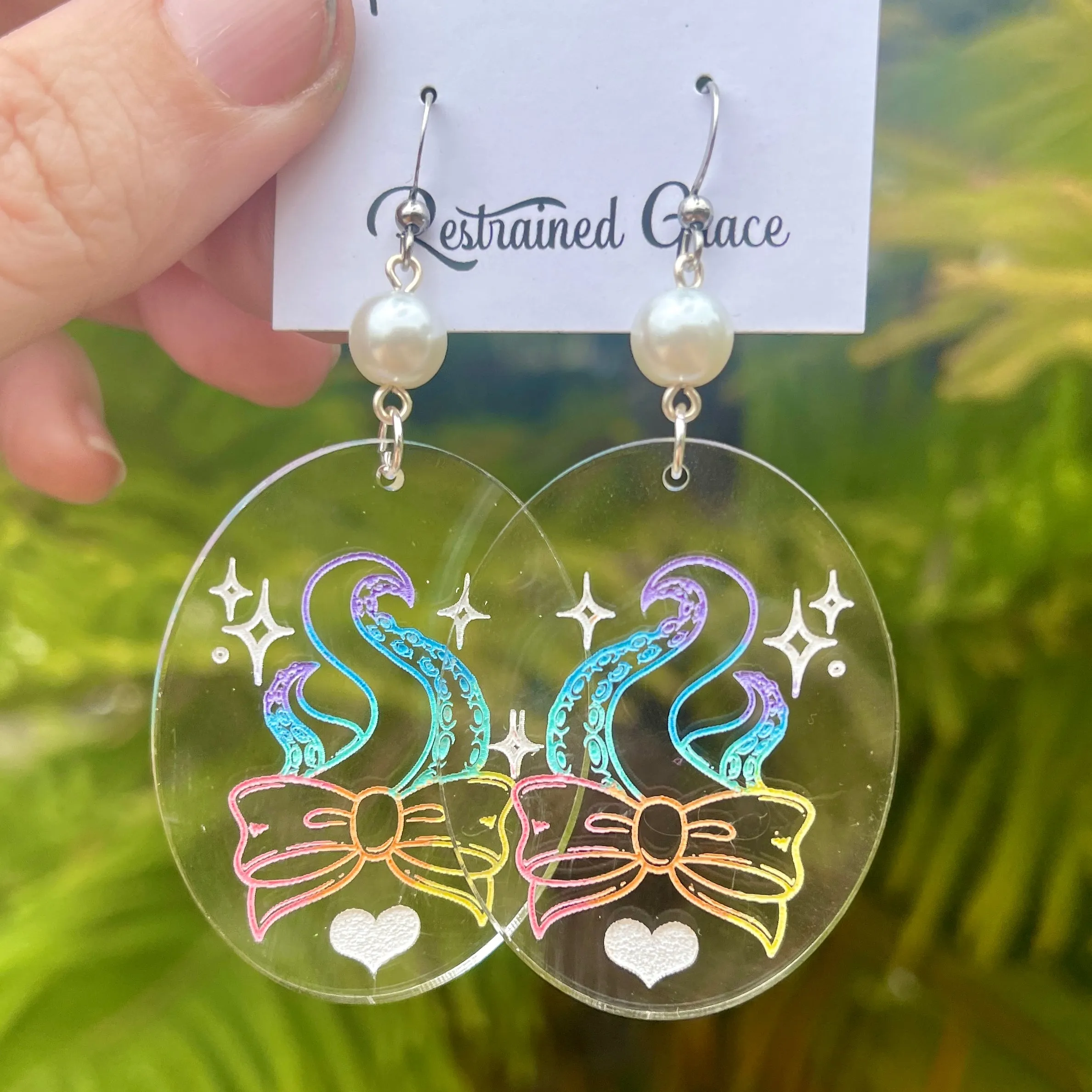 Pastel Tentacle Lover Earrings