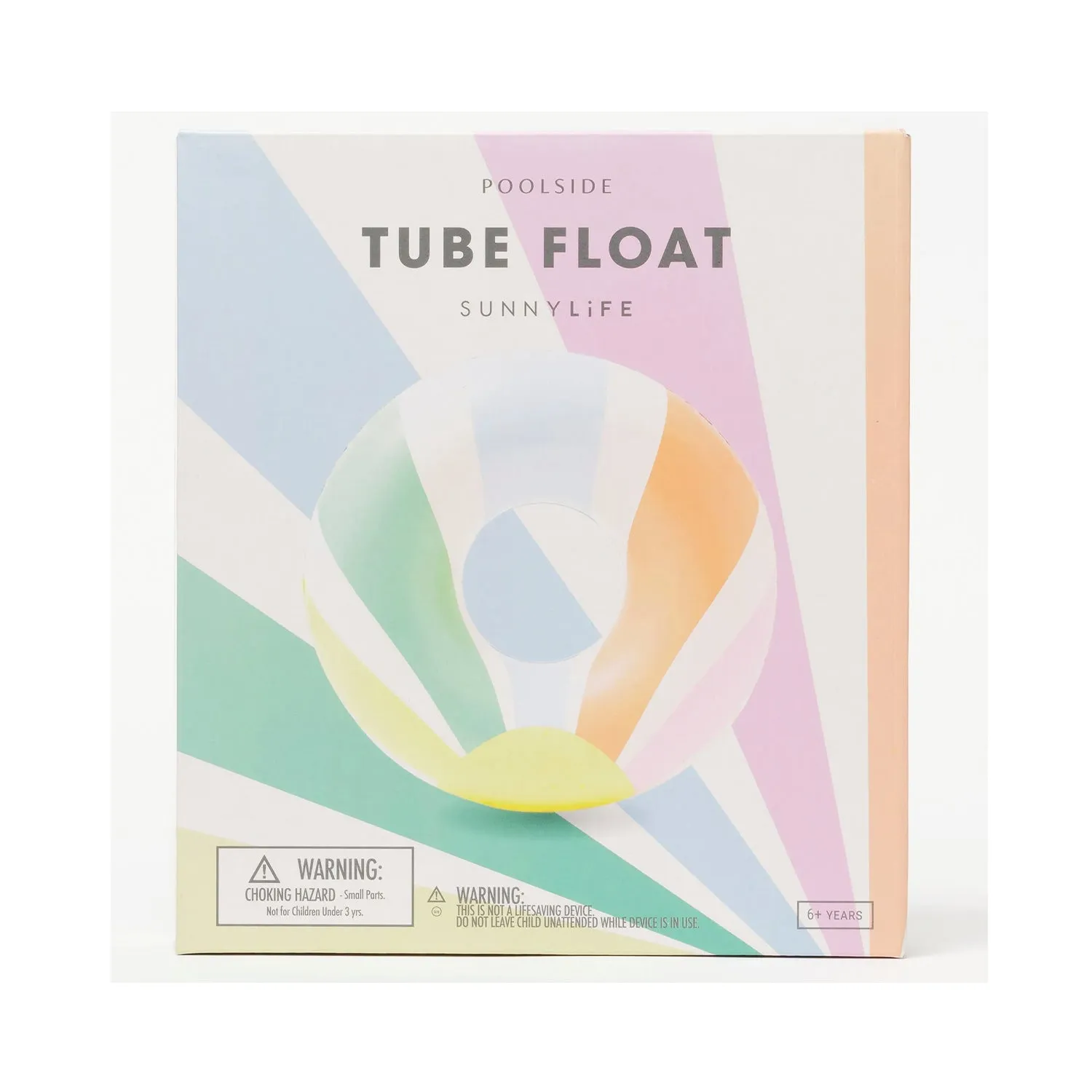 Pool Side Tube Float - Pastel Gelato