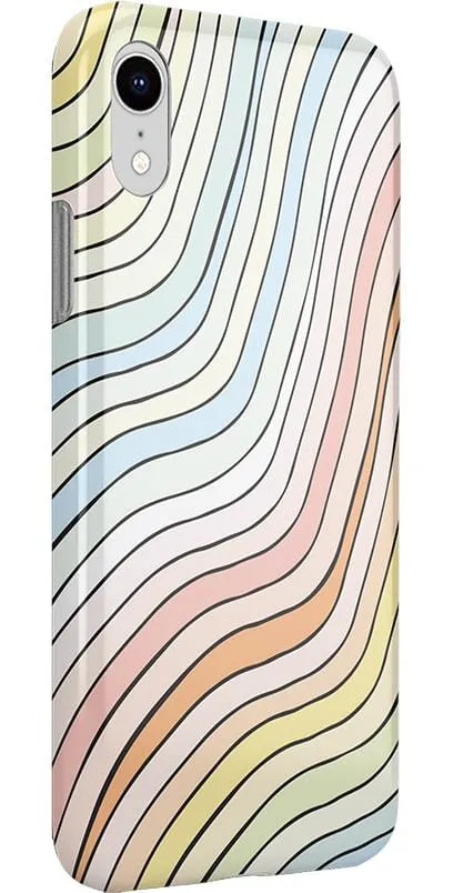 Ride The Wave | Pastel Rainbow Lined Case