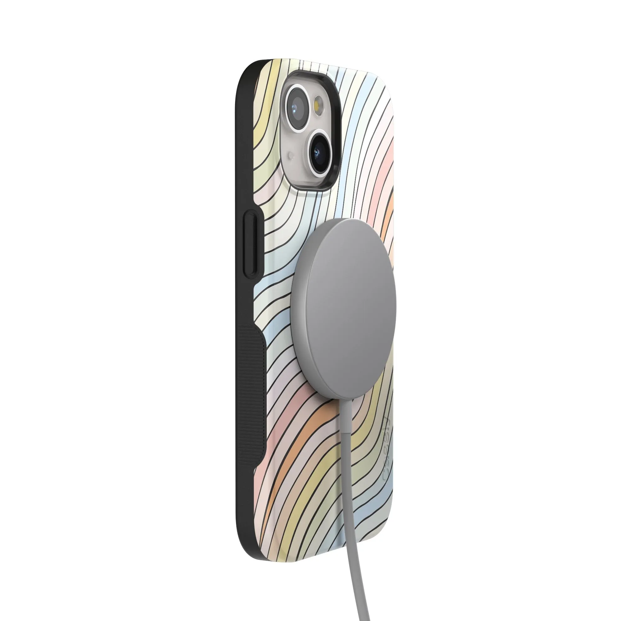 Ride The Wave | Pastel Rainbow Lined Case