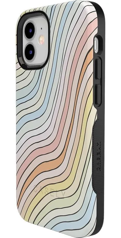 Ride The Wave | Pastel Rainbow Lined Case