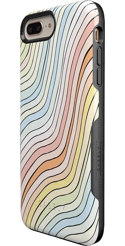 Ride The Wave | Pastel Rainbow Lined Case