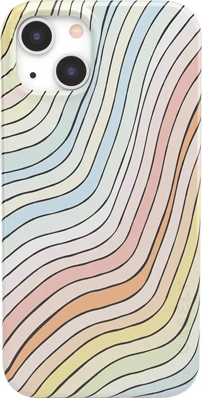 Ride The Wave | Pastel Rainbow Lined Case