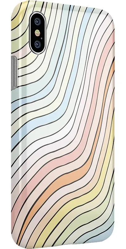 Ride The Wave | Pastel Rainbow Lined Case