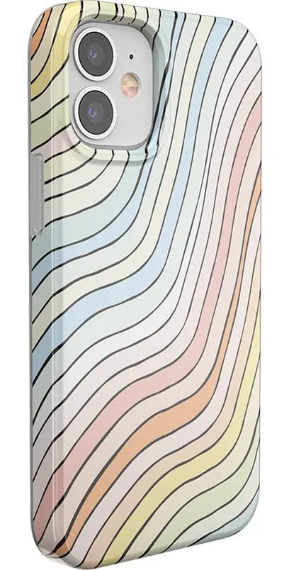 Ride The Wave | Pastel Rainbow Lined Case