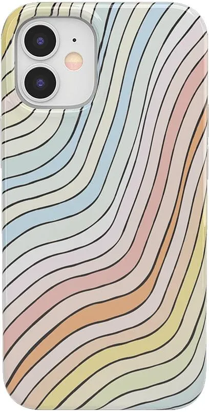 Ride The Wave | Pastel Rainbow Lined Case