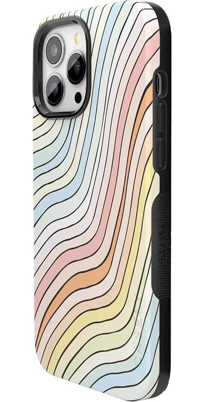 Ride The Wave | Pastel Rainbow Lined Case