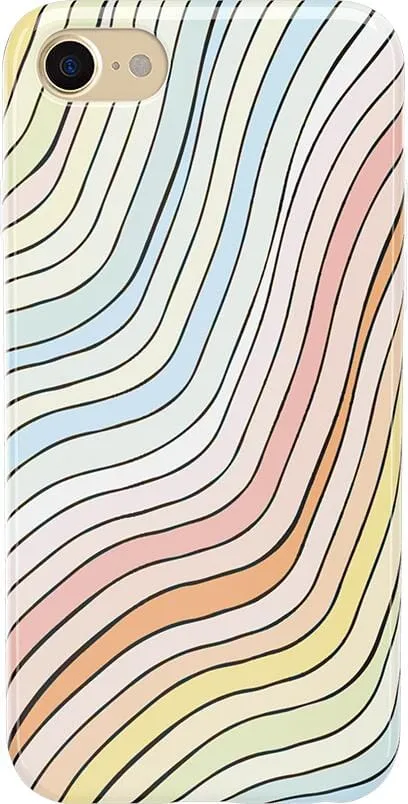 Ride The Wave | Pastel Rainbow Lined Case