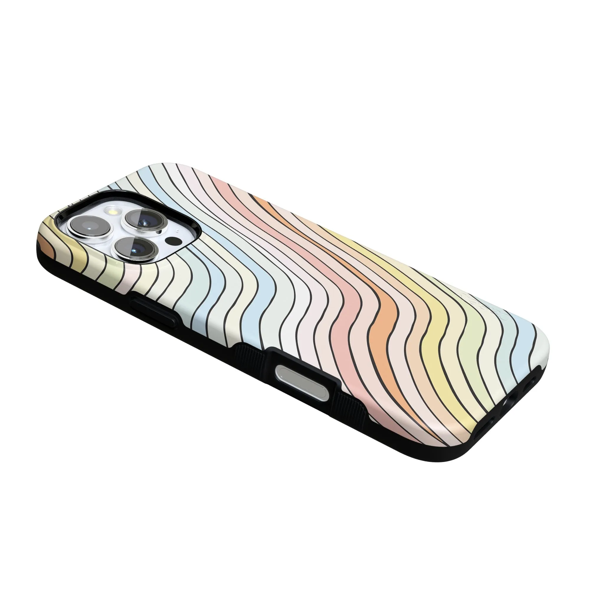 Ride The Wave | Pastel Rainbow Lined Case