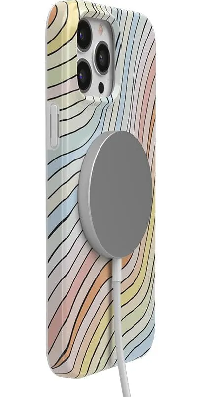 Ride The Wave | Pastel Rainbow Lined Case