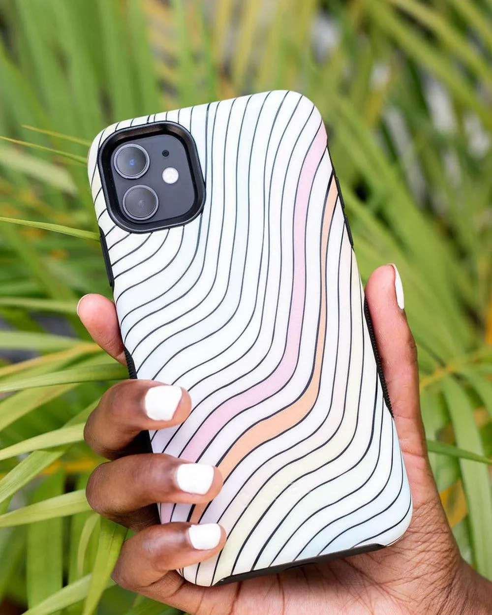 Ride The Wave | Pastel Rainbow Lined Case