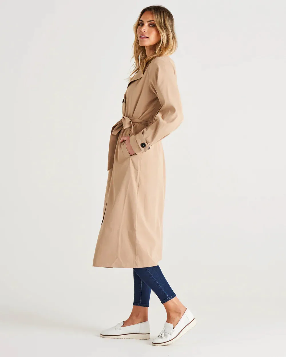 Sass Zimmer Trench Coat