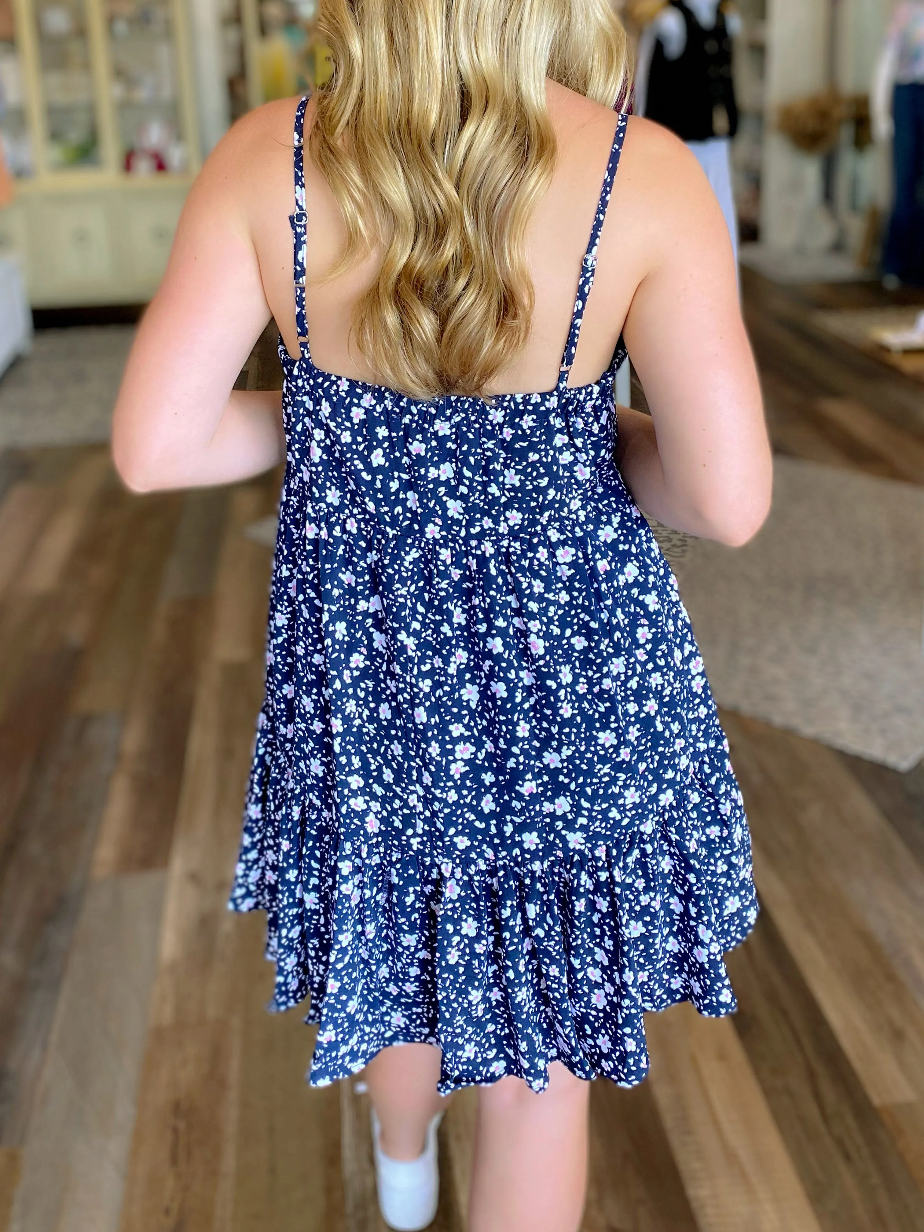 Soaking Up The Sunshine Floral Dress