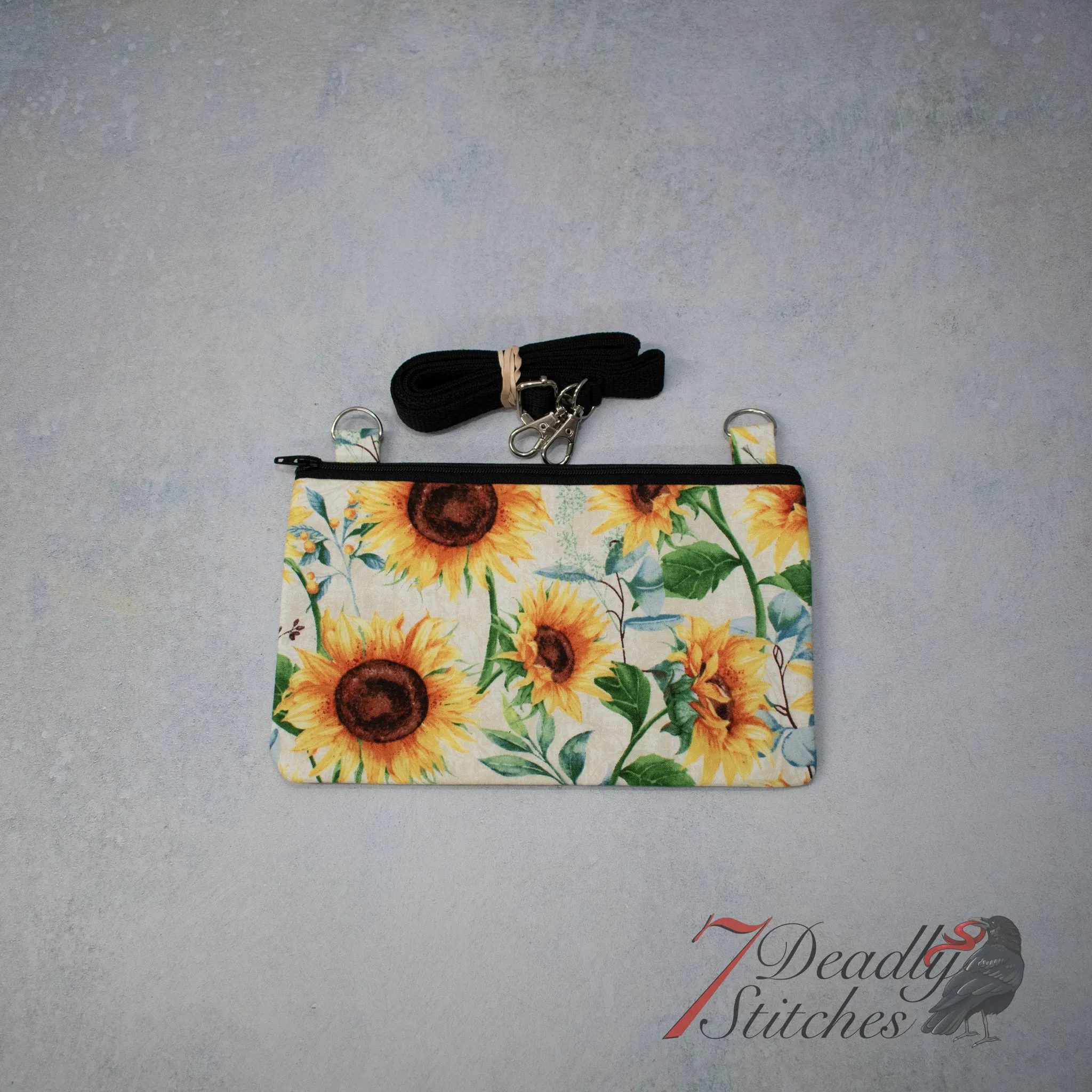 Sunflowers Simple Crossbody