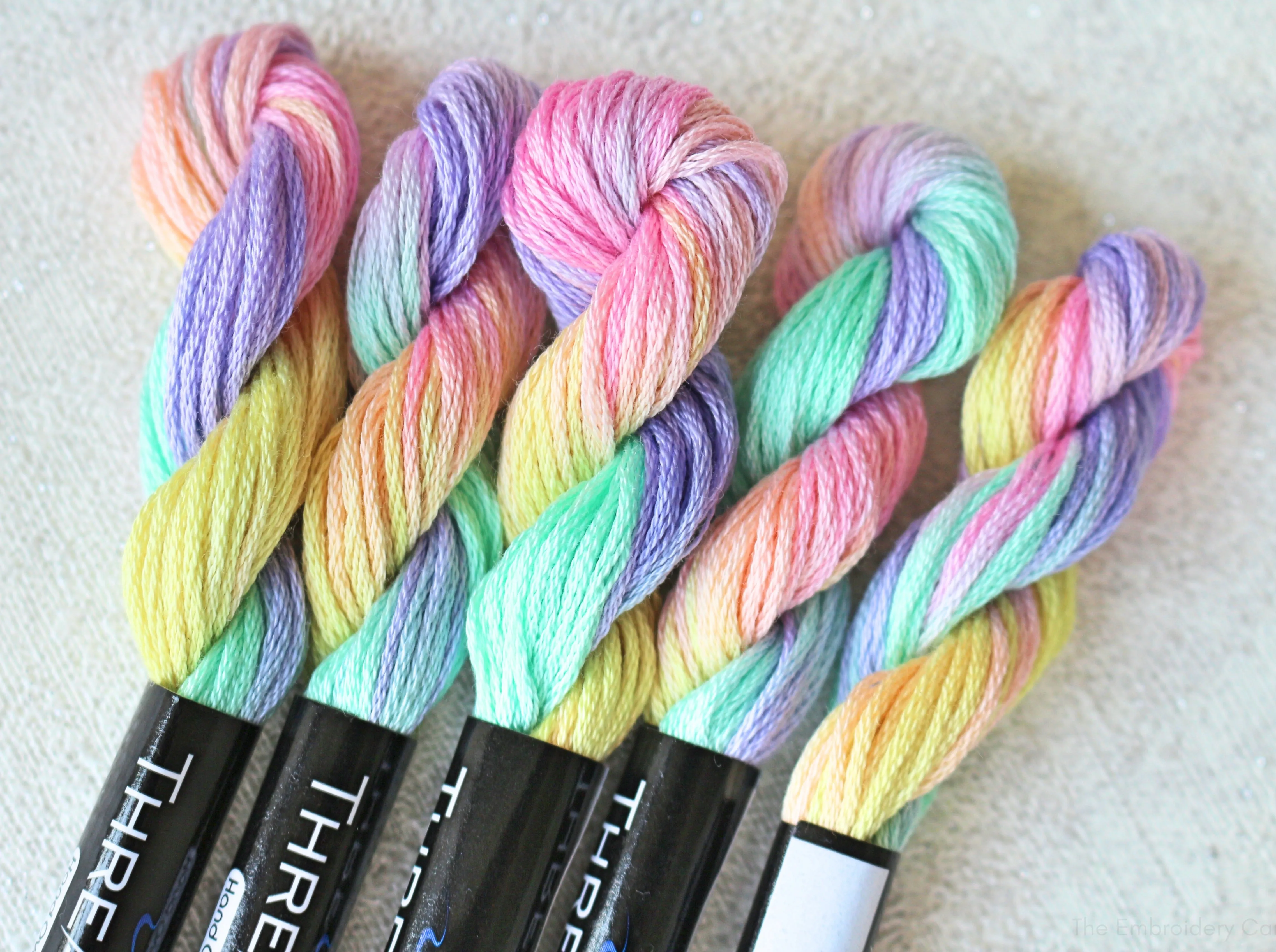 ThreadworX Wildflowers 10592 - Pastel Variegated Embroidery Thread