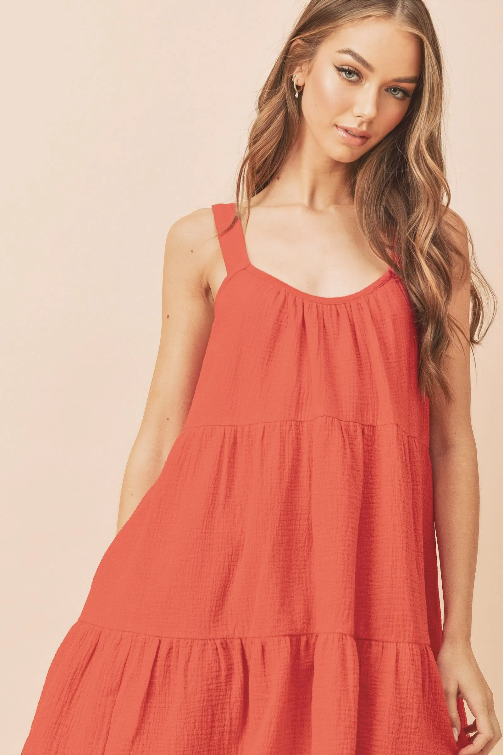 Tiered Babydoll Dress