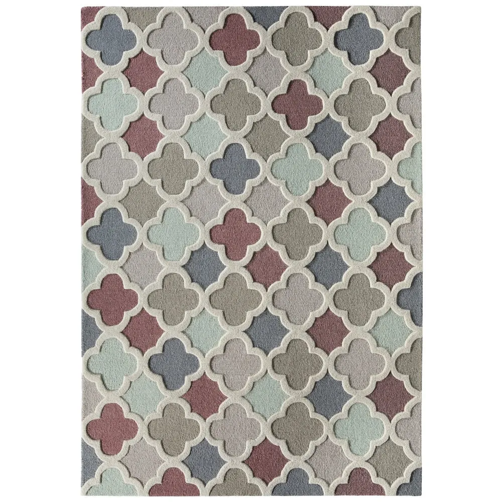 Trellis Rug Pastel