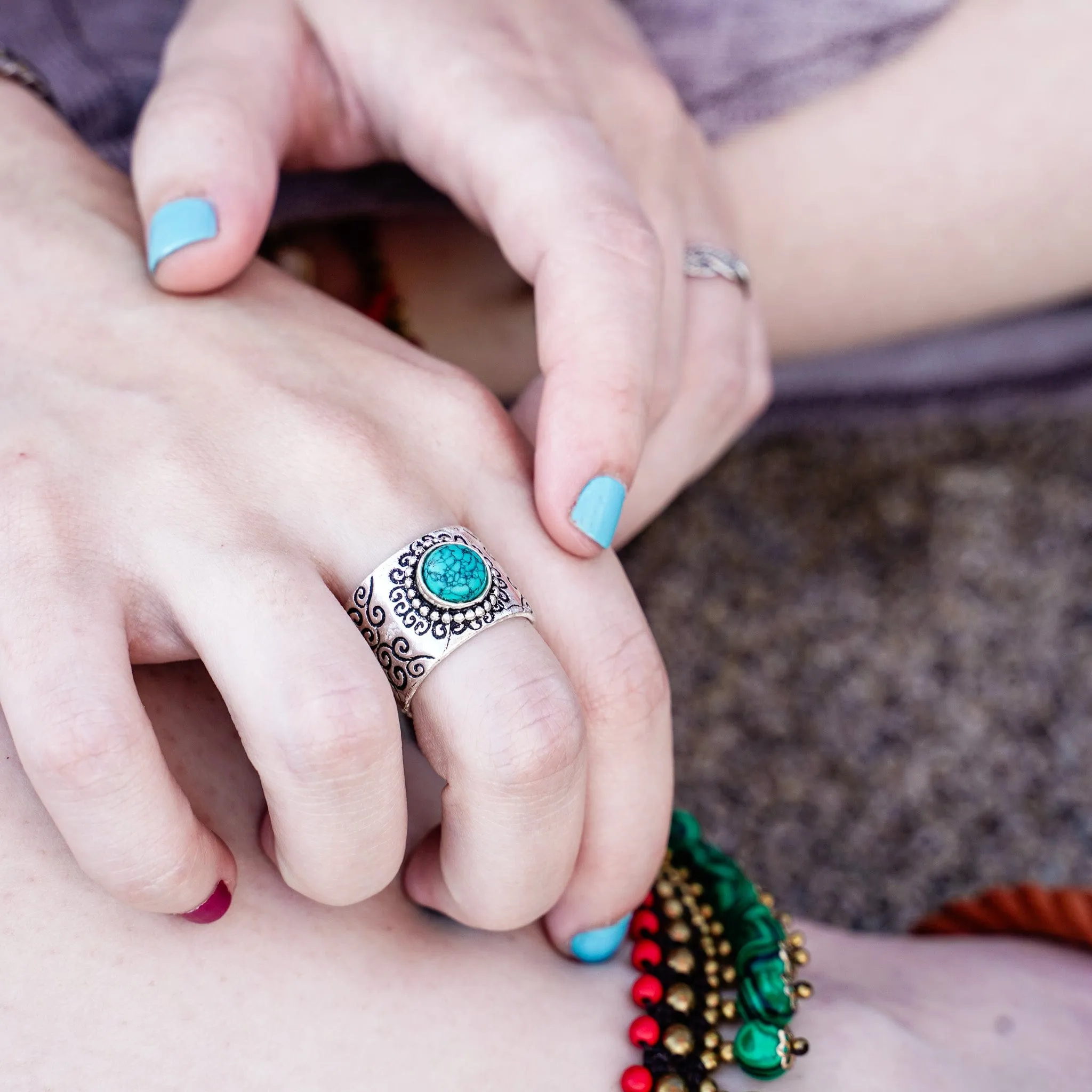 Turquoise of Heaven Ring