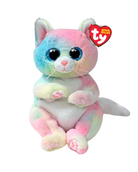 TY Bellies Small Jenni Rainbow Cat