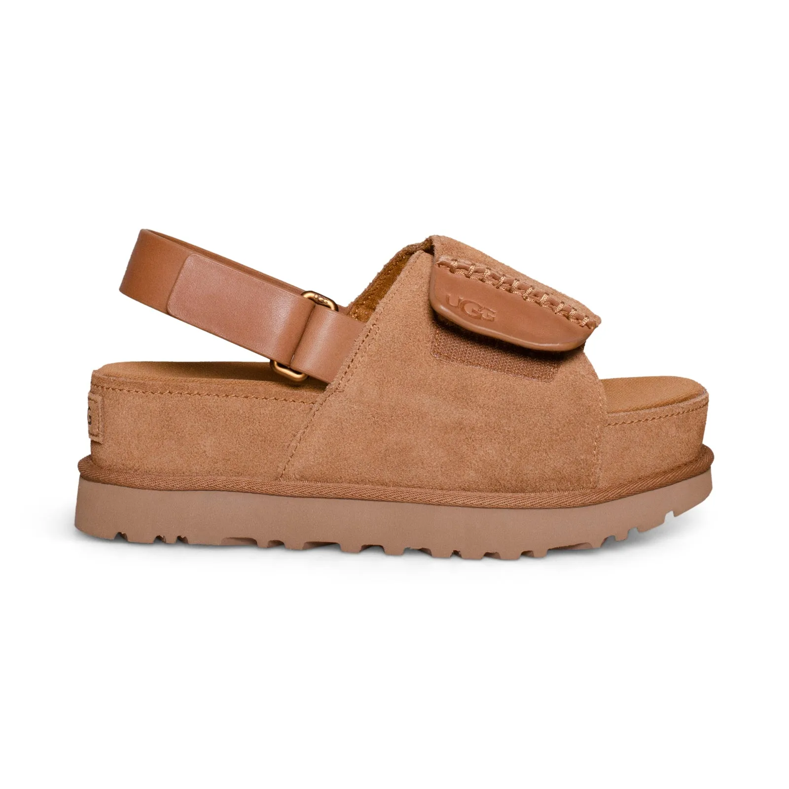 UGG Goldenstar Hi Slide Slingback Chestnut - Women's