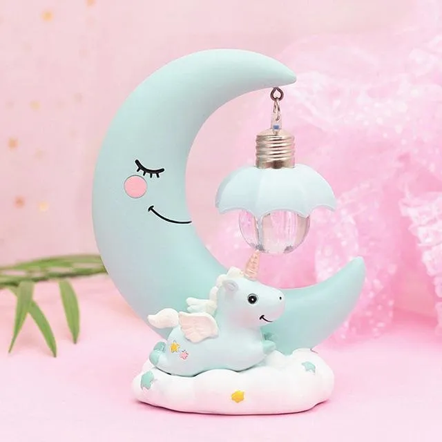 Unicorn Moon Night Light