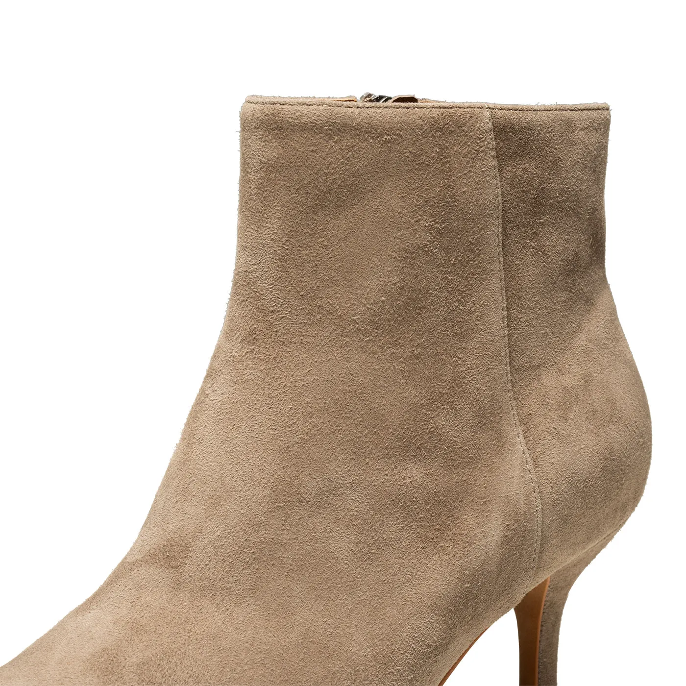 Vega Bootie Suede - TAUPE