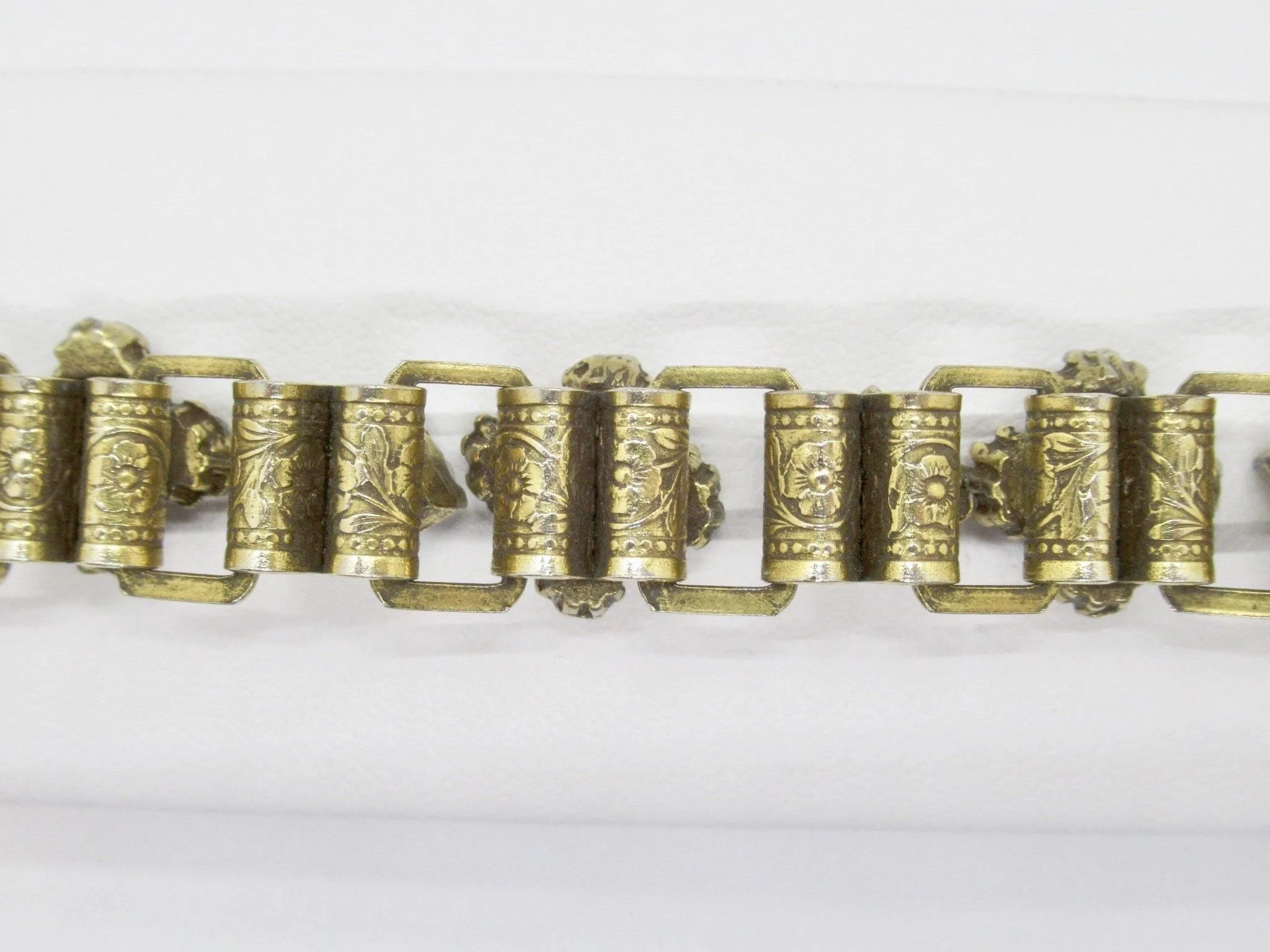 Victorian Style Vintage Pastel Rhinestone Bracelet